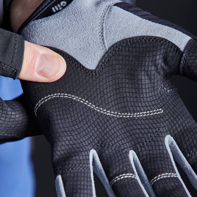 Gill Marine juniorskie rękawice pokładowe - długi palec 46RL136