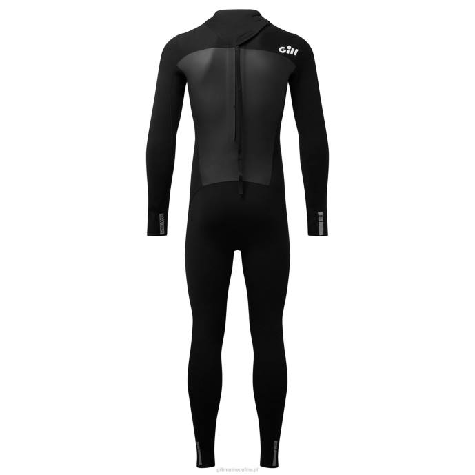 Gill Marine męska pianka pościgowa 4/3mm z zamkiem błyskawicznym z tyłu 46RL342