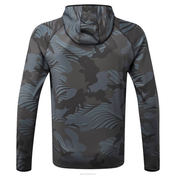 Gill Marine Bluza z kapturem xpel tec w kamuflażu 46RL409