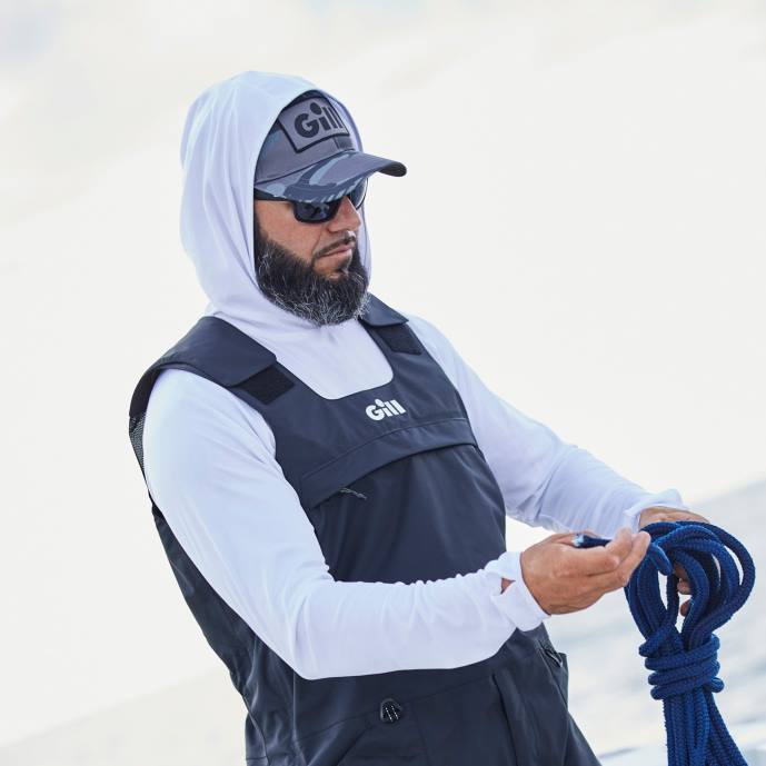 Gill Marine bluza xpel tec z logo z tyłu 46RL405