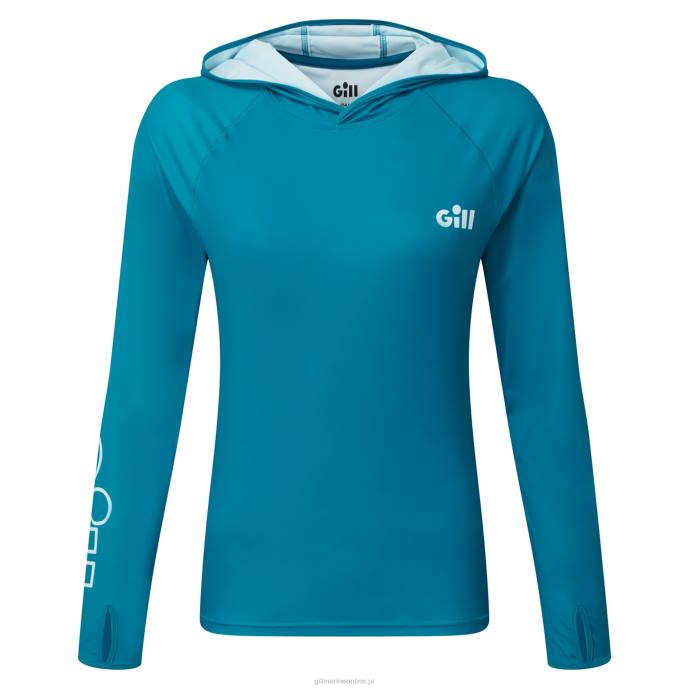 Gill Marine damska bluza z kapturem xpel tec 46RL413