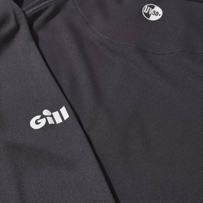 Gill Marine damska koszulka z suwakiem uv tec - długi rękaw 46RL204