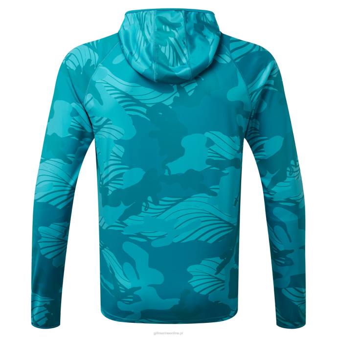 Gill Marine Bluza z kapturem xpel tec w kamuflażu 46RL51