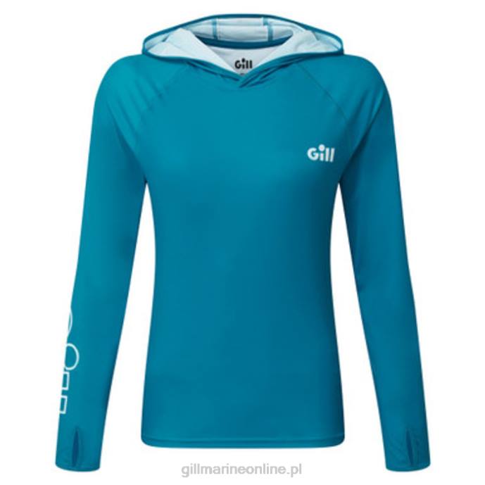 Gill Marine damska bluza z kapturem xpel tec 46RL48