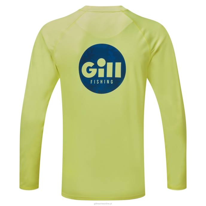 Gill Marine Koszulka z długim rękawem xpel tec z logo z tyłu 46RL60