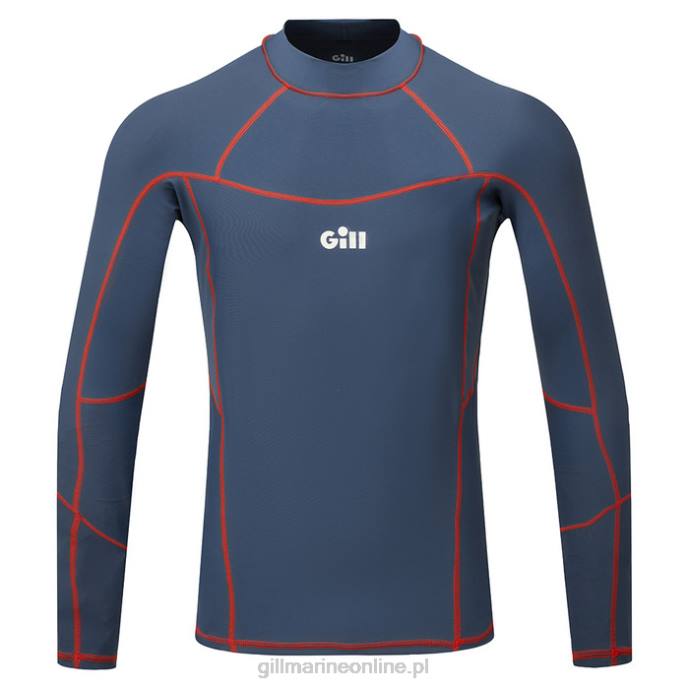 Gill Marine męska kamizelka pro rash z długim rękawem 46RL601